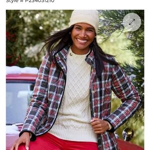 Talbots Long quilted  Jacket SOLD OUT